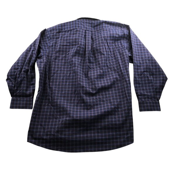 Kirkland Signature Mens Dress Shirt 3XL 19 Neck Non-Iron Traditional Fit Plaid - Picture 2 of 10
